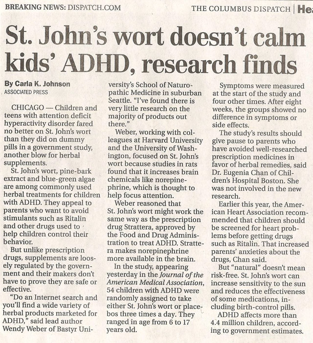 St. John's-wort article